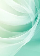 Obraz premium A fresh abstract gradient background.blending teal and pale green.evoking a sense of renewal and vitality.ideal for wellness and eco-friendly themes