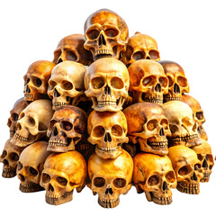 Pile of Human Skulls Dark Background  Spooky Halloween Image  Death Still Life Photography art grim 