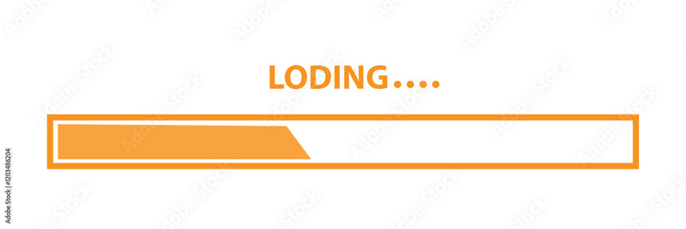 Poster loading bar icon. download progress. process upload. loading. big set load icon. progress bar for up