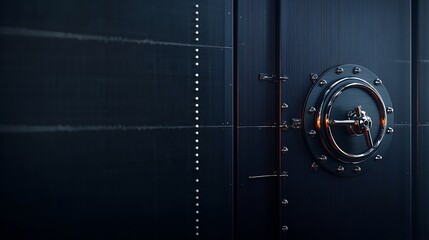 Dark metallic surface subtly lit revealing intricate details industrial design. AI Generated