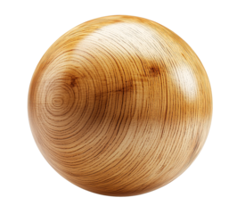 maple wood sphere, smooth maple wood texture ball, cutout png