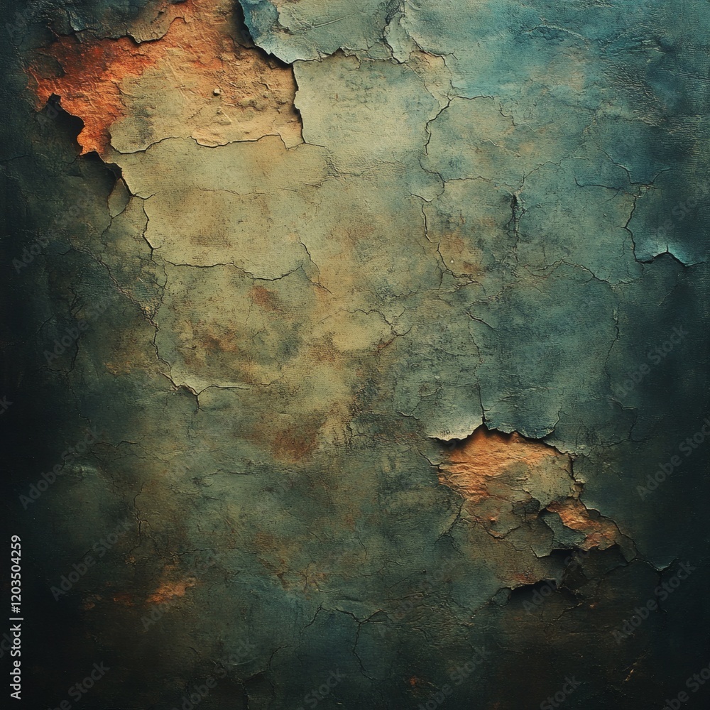 Aufkleber intriguing old paper canvas texture grunge background with faded ink stains and worn edges creating 