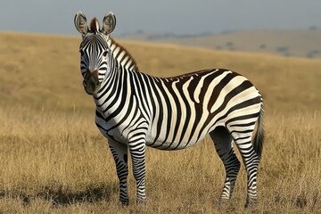 Naklejka premium Camel drinking water in close-up.. Beautiful simple AI generated image