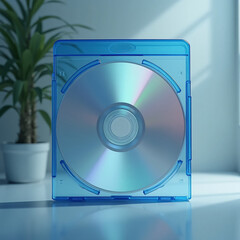 Empty Blu-ray Disc and case