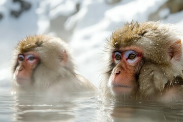 Fototapeta premium Close-up of a camel in the desert with a golden sunset.. Beautiful simple AI generated image