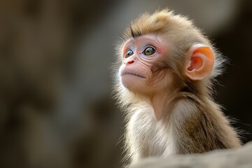 Close-up of a camel in the desert with a golden sunset.. Beautiful simple AI generated image