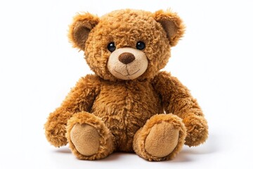 Adorable Plush Bear Toy, Soft Stuffed Animal, Cute Brown Teddy, Child's Playmate, Cozy Friend