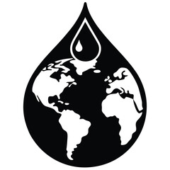 Obraz premium drop of water