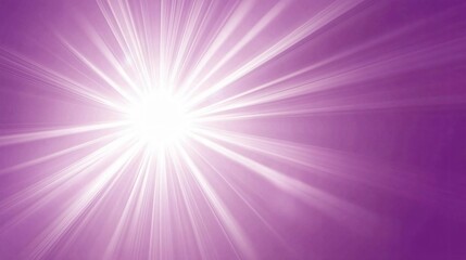Radiant Purple Light Rays Burst Background