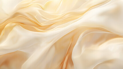 Fototapeta premium Solid-Color Silk Fabric