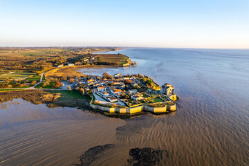 The village of Talmont-sur-Gironde, in Charente-Maritime, is renowned for its picturesque charm and its stunning church overlooking the estuary.