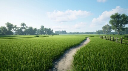 Serene Country Path