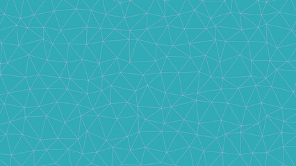 Triangular Tech Background - Turquoise 
