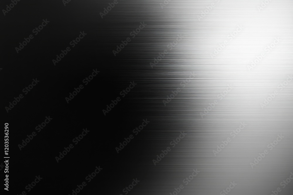 Poster abstract silver and black gradient background created by texture and light effects in modern design.