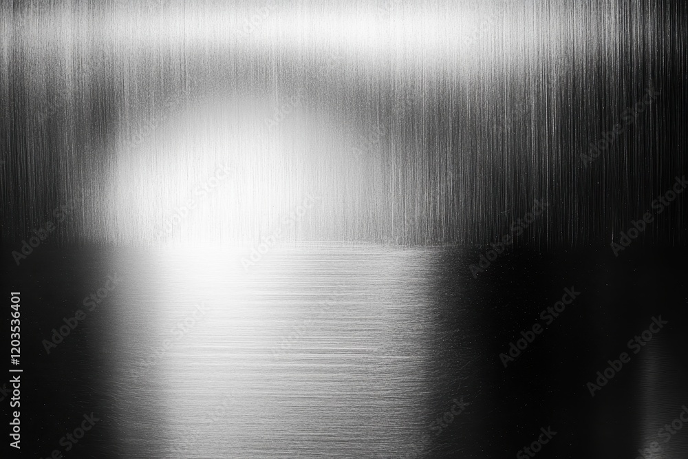 Poster reflective light dances on a smooth metallic surface, creating a serene and enigmatic atmosphere at 