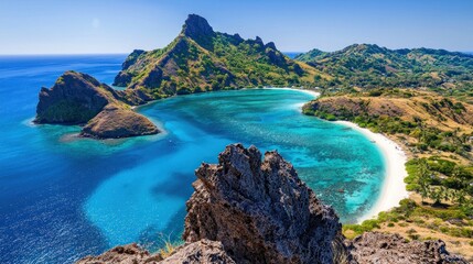 Secluded Tropical Beach Cove