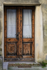 Weathered Doorway in Stone.