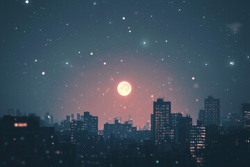 Fototapeta premium city at night