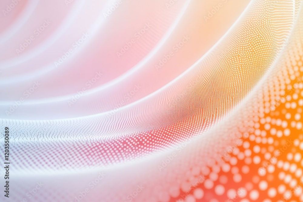Poster bright waves of color and light create a captivating visual symphony in an abstract design. generati