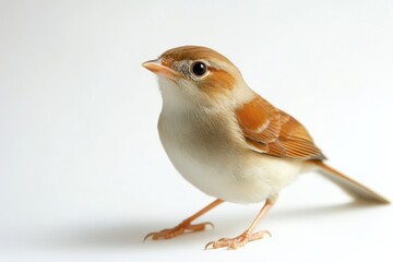 Small bird with orange accents