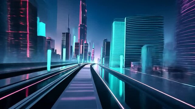 modern city skyline