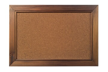 Wooden Corkboard Frame for Notice Display