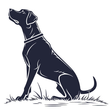 recommend clip art: Silhouetted German Shepherd Dog
