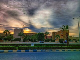 Maadi Island in Cairo in Egypt