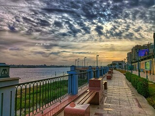 Maadi Island in Cairo in Egypt