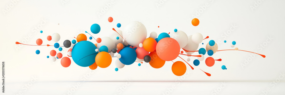 Poster a creative depiction of newtonâ€™s laws of motion, illustrating objects in motion with dynamic arrow