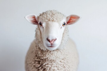 Fototapeta premium Adorable Sheep Portrait