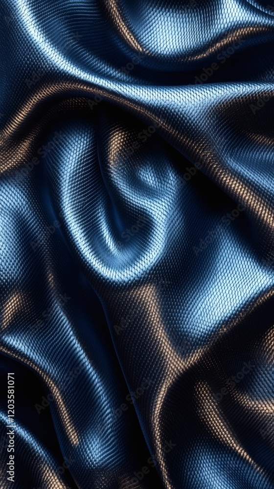 Poster smooth carbon fiber backdrop a sharp kevlar texture pattern enhanced by the abstract folds of crumpl