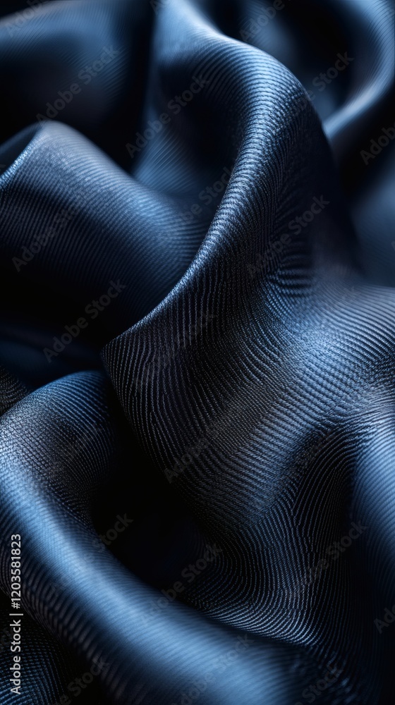 Aufkleber smooth carbon fiber backdrop a sharp kevlar texture pattern enhanced by the abstract folds of crumpl