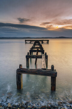 Hawkcraig Pier, Aberdour, Scotland