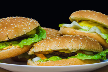 Hamburger cheese