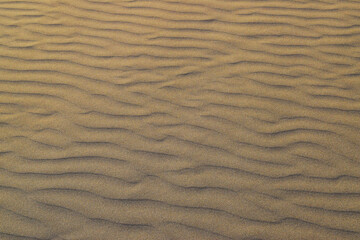U.S.A. Washington State, ripples in sand on Ruby beach
