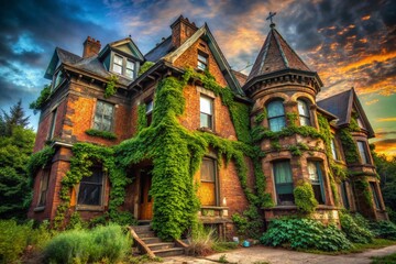 Crumbling Facade: Architectural Metaphor for Addiction Recovery