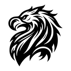 eagle tribal logo design