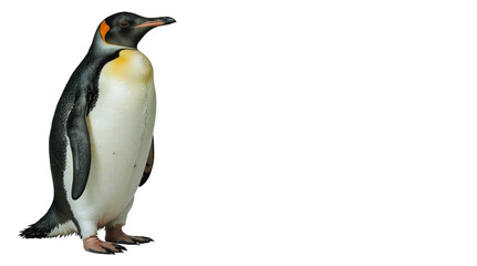 Fototapeta premium Penguin isolated on transparent background