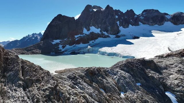 Glaciar Ojo del Albino, Ushuaia, Tierra del Fuego, Patagonia Argentina