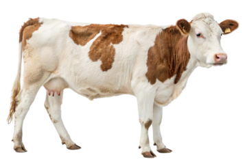 cow isolated on transparent background