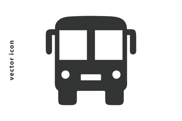 Bus Silhouette vector illustration art design Car logo icon. Automobile transport icon. Bus icon, Bus side icon vector. black and colorfully bus