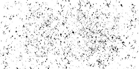 Abstract white background with black grunge texture. Modern horizontal backdrop. Vector illustration.