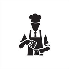 business man with laptop