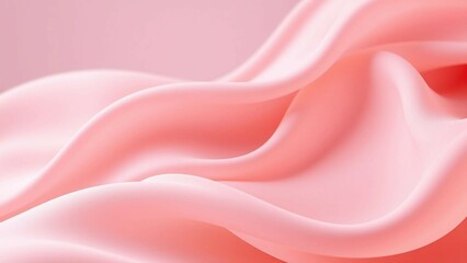 Fototapeta premium An abstract background featuring smooth flowing curves similar to soft fabric or liquid waves
