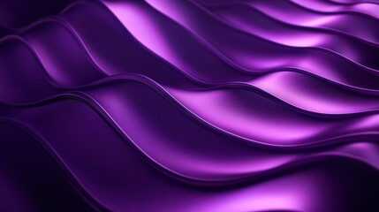 Obraz premium Abstract Purple Waves: A Symphony of Curves and Shadows