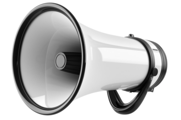 megaphone isolated on white