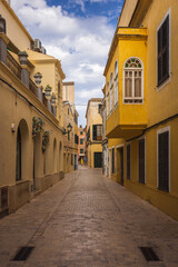 In the centre of Ciutadella