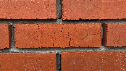 red brick wall