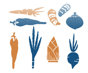 京野菜のイラスト